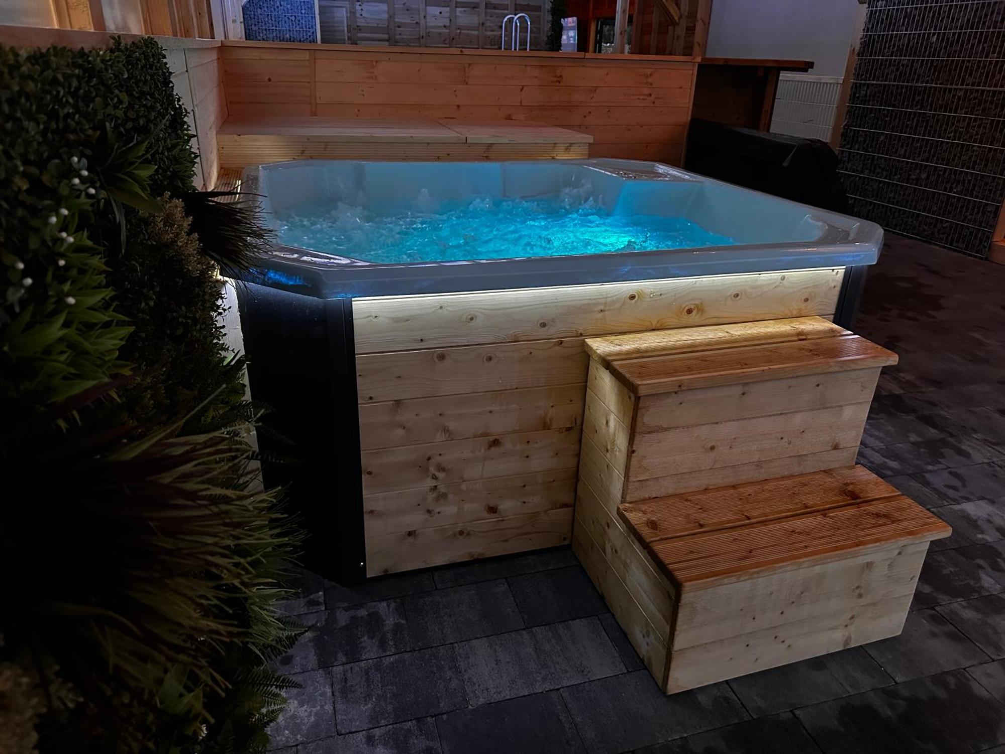Domki Zlote Piaski Kryty Basen Sauna Jacuzzi Jastrzębia Góra Kültér fotó