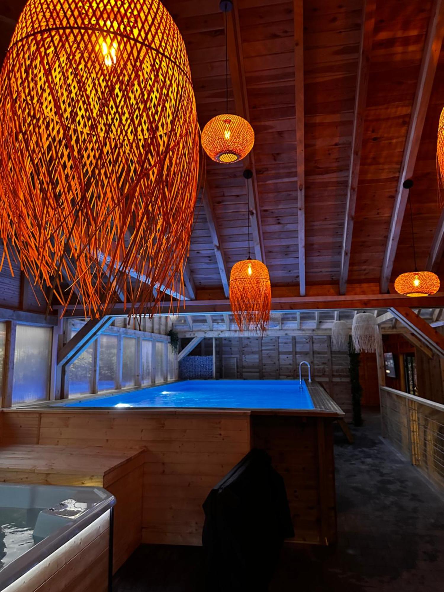 Domki Zlote Piaski Kryty Basen Sauna Jacuzzi Jastrzębia Góra Kültér fotó
