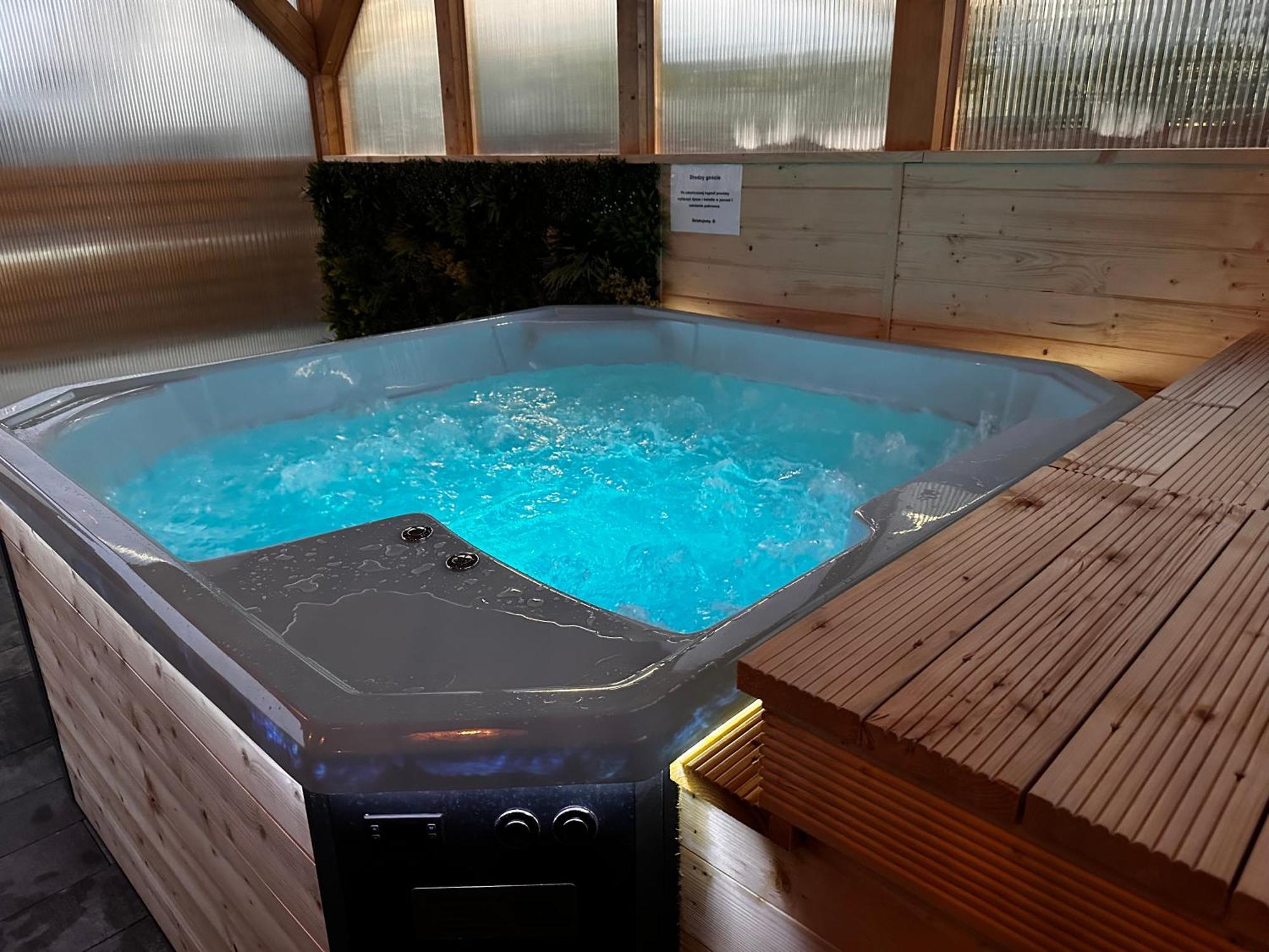 Domki Zlote Piaski Kryty Basen Sauna Jacuzzi Jastrzębia Góra Kültér fotó